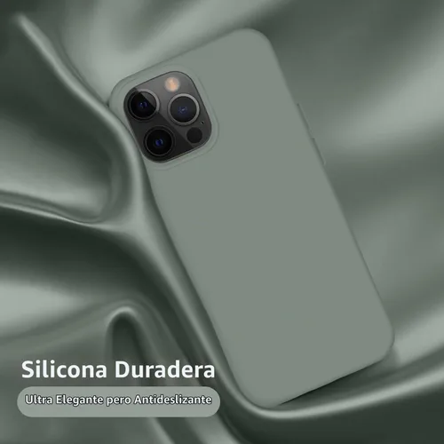 Vista 3 de Cordking Funda diseñada para iPhone 13 Pro Max, Funda Protectora de Teléfono de Silicona Ultra Delgada a Prueba de Golpes
