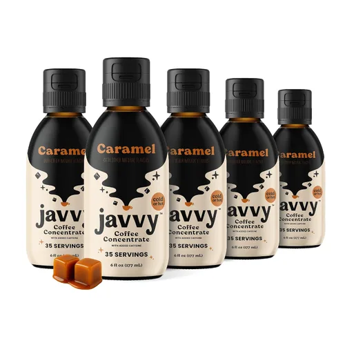 Vista 10 de Javy Coffee Concentrado - Café frío preparado, perfecto para café helado instantáneo, café frío y café caliente, paquete de 2 - Original descafeinado