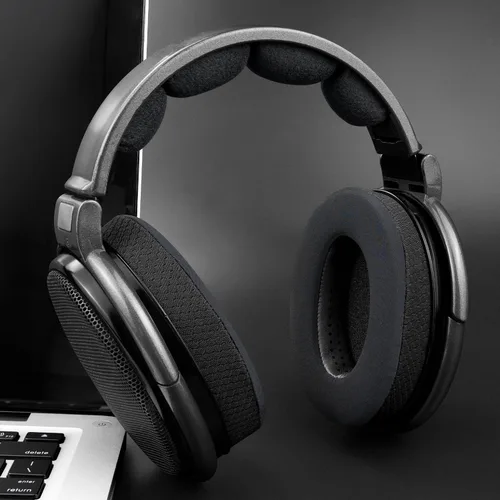 Vista 3 de SOULWIT Almohadillas de refrigeración para Sennheiser HD600/HD650/HD6XX Negro