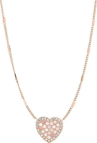 Vista 5 de Fossil Virginia - Reloj de cuarzo de acero inoxidable con detalles de cristal para mujer, Virginia - ES3282