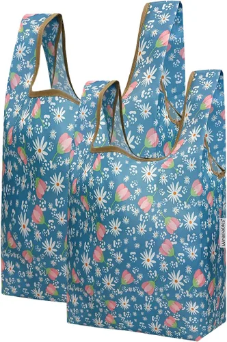 Vista 20 de Wrapables JoliBag Collection - Bolsa de compras reutilizable (juego de 2)