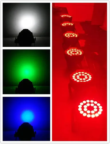 Vista 3 de 4 set etapa par luz 24pcs 4 en 1 RGBW LED par luz