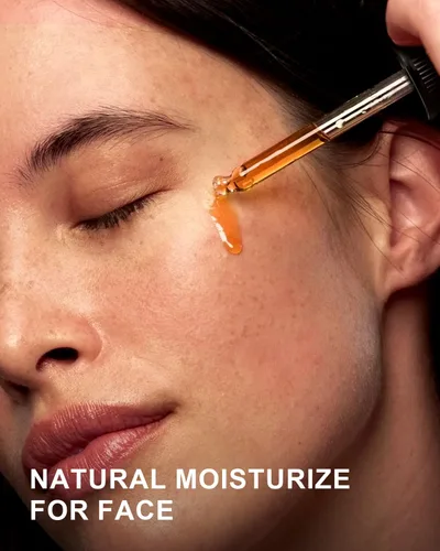 Vista 5 de Aceite de espino amarillo orgánico USDA, 2 onzas, aceite de bayas prensado en frío para el cabello facial
