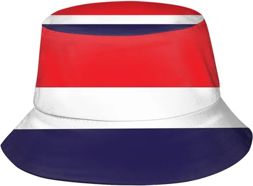 Vista 54 de Lindos sombreros de pescador de bandera plegable patriótico a la moda, gorra de pescador para viajes de verano al aire libre para adultos, mujeres