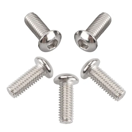 Vista 6 de 5 piezas de acero inoxidable Derby cubierta botón cabeza tornillo kit para Harley Touring Street Electra Glide Road King