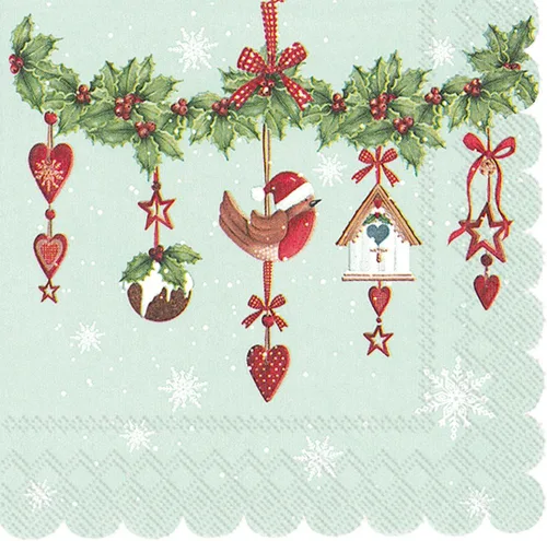Vista 45 de Ideal Home Range Servilletas de papel de 20 unidades, Ariella Silver