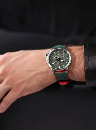 Vista 5 de Police KAVALAN PEWJQ0005106 Men's Watch, Green, Green