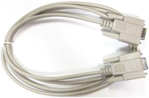 Vista 2 de Cable SF, DB9 hembra/hembra 9C Serial recto a través del cable de extensión (6 pies)