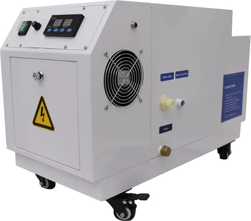 Vista 2 de TECHTONGDA Humidificador ultrasónico comercial 13.2 lbs/h Fabricante portátil de niebla fría para sala grande, invernadero, almacén de hasta
