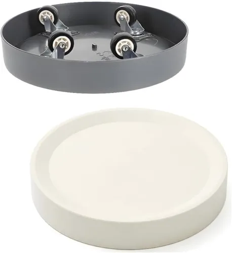 Vista 9 de Organizador de plantas de 10 pulgadas con ruedas ocultas, paquete 10 INCH