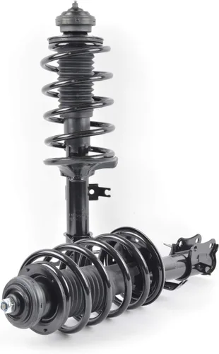 Vista 2 de Conjunto de puntales delanteros de repuesto para Chevy Aveo 2004-2011 w/muelle helicoidal, kit de suspensión 172295 172296, izquierda y derecha