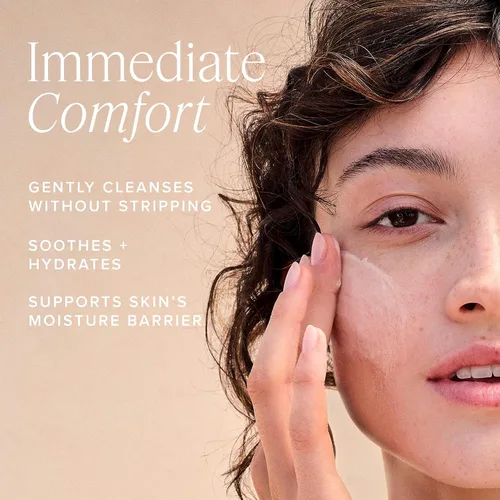Vista 2 de Farmacy - Limpiador facial cremoso suave - Limpiador facial hidratante para nutrir y ayudar a eliminar el maquillaje y las impurezas - Enriquecido