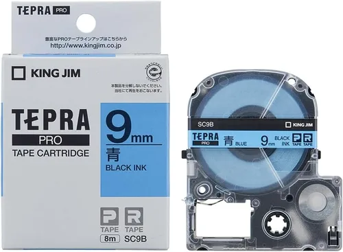 Vista 10 de King Jim Tepra PRO SC6B Color Label 0.236 in Cartucho de cinta azul