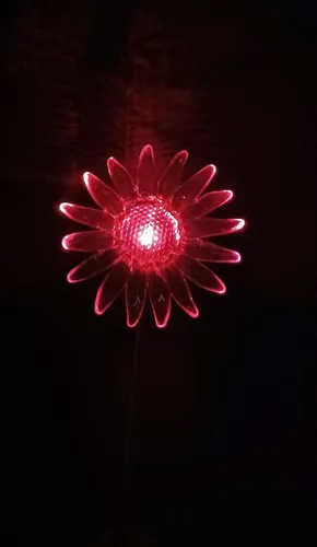 Vista 4 de Starry Illuminate - Juego de 2 luces solares de estaca para jardín, estilo cambiante de color (sol)