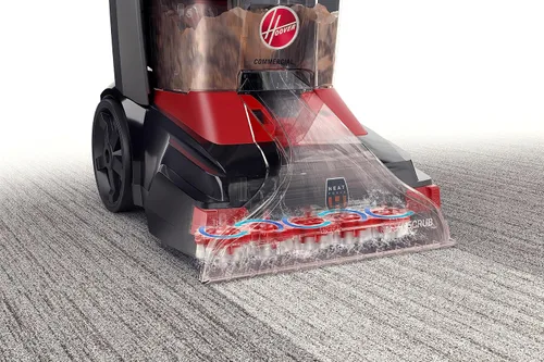 Vista 3 de Hoover Extractor de manchas PowerScrub XL comercial, máquina limpiadora de alfombras, champú vertical, removedor de manchas de grado comercial