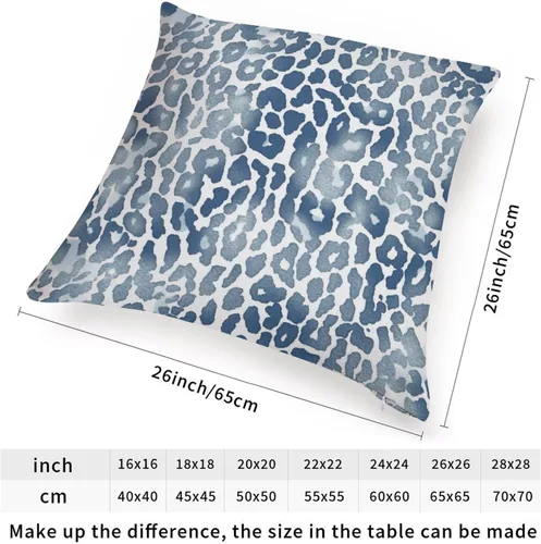 Vista 101 de Funda de cojín decorativa con estampado de guepardo verde peridoto para sofá, funda de almohada verde crema con estampado de leopardo con A-16
