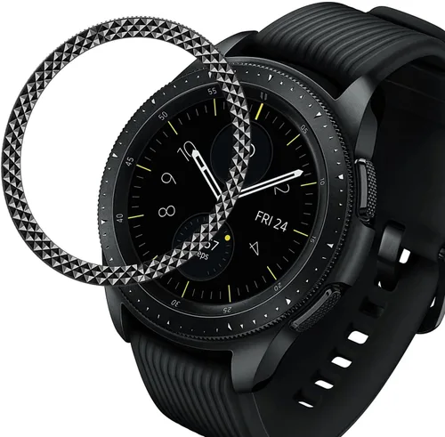 Vista 17 de DEALELE Funda de bisel compatible con Samsung Galaxy Watch 4 Classic de 1.654 pulgadas/Galaxy Watch 1.654 pulgadas/Gear Sport, anillo de bisel de 1#