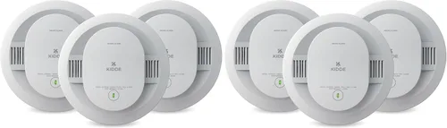 Vista 12 de Kidde Detector de humo, alimentado por batería AA, 20SDR, 1 paquete