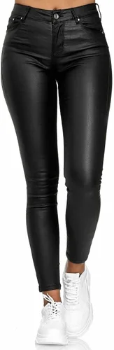 Vista 9 de Pantalones de entrenamiento para mujer leggings de fitness cintura alta pantalones ajustados con botones sólidos pantalones de yoga para hombre sexy