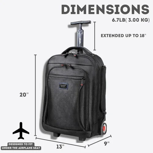 Vista 8 de J World New York Astor Business Rolling Mochila