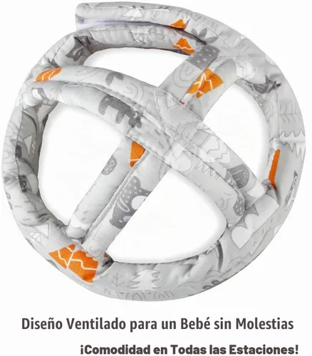 Vista 3 de PandaEar - Casco de bebé para gatear y caminar, protector de cabeza