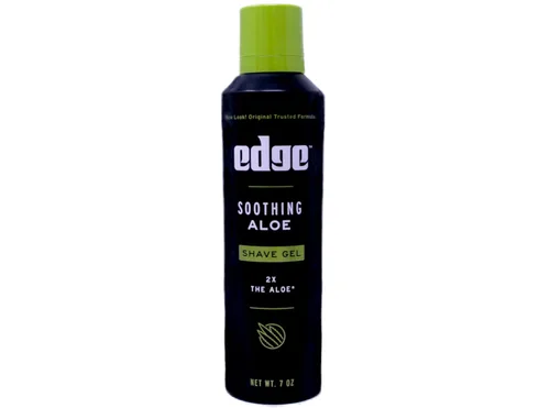 Vista 2 de Gel de afeitado calmante Aloe Gel de afeitado para hombre de Edge, 7 onzas (paquete de 6)