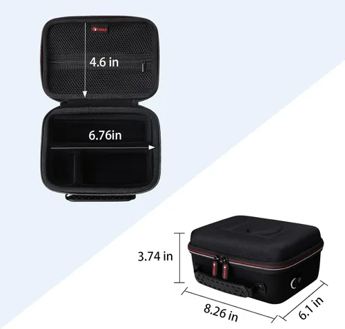 Vista 4 de XANAD Funda rígida para cámara Sony Alpha ZV-E10 / ZV-1 / ZV-1F / ZV-1 II Vlogging con kit de accesorios Vlogger trípode (GP-VPT2 BT) y micrófono