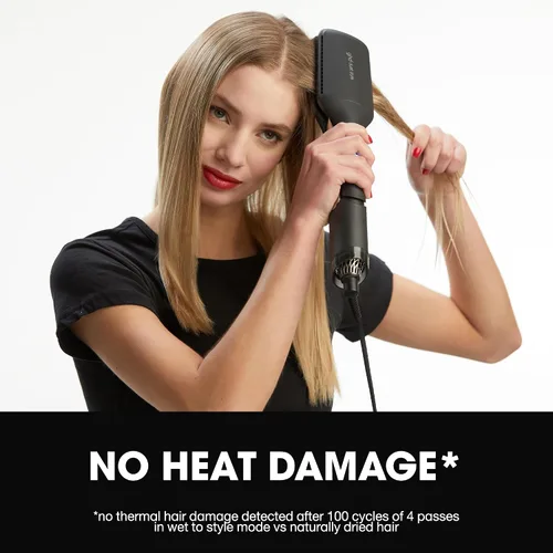 Vista 4 de ghd Duet Style - Plancha de pelo 2 en 1 + secador de pelo en una herramienta Transforma el cabello de húmedo a peinado sin daños por calor Seca