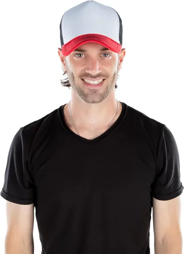 Vista 219 de Funky Junque Gorra de béisbol de béisbol en blanco para hombre y mujer