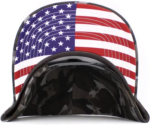 Vista 127 de KBETHOS Tactical Operator Collection USA Fishing Mesh Ballcap Flag Patch America Outdoors Trucker Baseball Cap