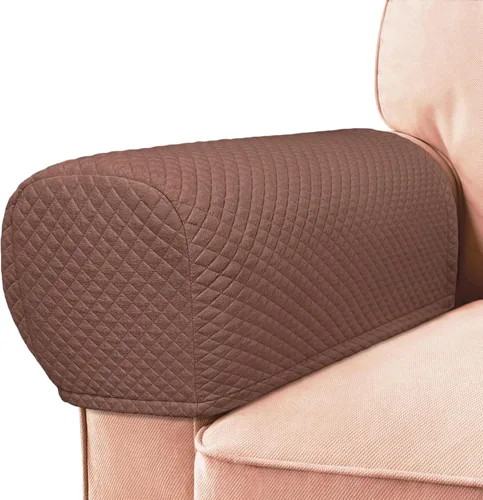 Vista 7 de Roytub Fundas para Brazos de Sofá, Funda Transpirable para Reposabrazos de Sofá, Sillón, Loveseat, Fundas para Brazos de Reclinable Resistentes a