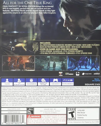 Vista 2 de Final Fantasy XV Royal Edition - PlayStation 4