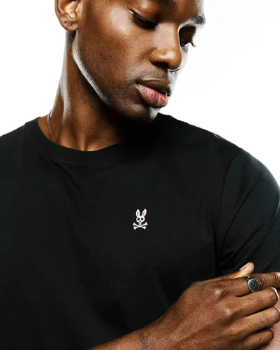 Vista 3 de Camiseta clásica de cuello redondo para hombre - B6U014Z1PC 001 negro