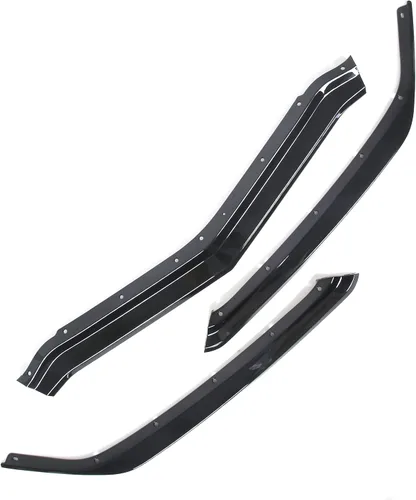 Vista 6 de Alerón de parachoques delantero, difusor de alerón de barbilla, protector de ala protectora, kit de carrocería compatible con Chevrolet Corvette C8