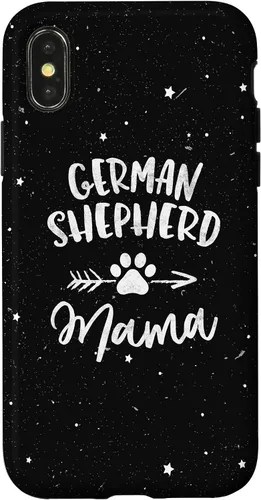 Vista 5 de Funda para iPhone 12 Mini Pastor Alemán Mama – Pastor Amante del Dueño Regalo Perro Mamá