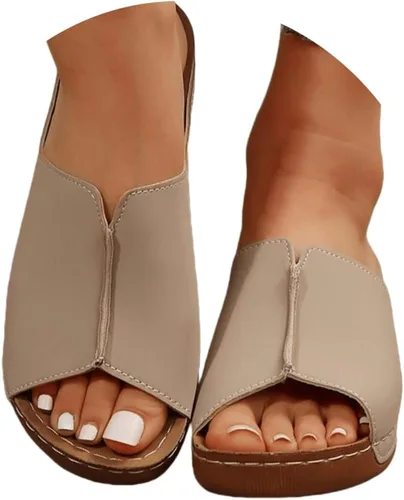 Vista 11 de Orthopedic Sandals For Women Dressy Platform Flip Flops Comfortable Walking Orthotic Slippers with Arch Support 2026