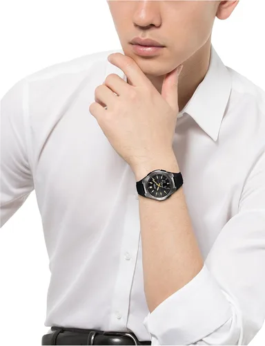 Vista 5 de CASIO WAVE CEPTOR (WVA-M640B-1A2JF) 6 MULTI BANDAS RELOJ SOLAR PARA HOMBRE MODELO JAPONÉS 2014 LIBERADO EN JULIO, Japonés
