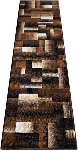 Vista 9 de Masada Rugs, Alfombra de Área Moderna Contemporánea, Azul Gris Negro (2 Pies X 3 Pies) Tapete