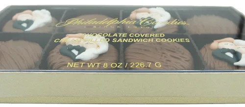 Vista 45 de Galletas Oreo bañadas en chocolate oscuro y con leche, de Philadelphia Candies