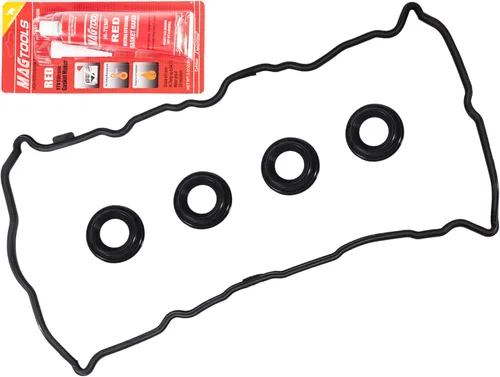 Vista 7 de VS50777R solo para aluminio Nissan Altima 2.5 junta de tapa de válvula con 4 sellos de chispa, código de motor Rogue Sentra 2.5L QR25DE 2007 2008