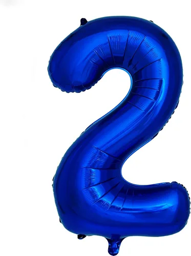 Vista 10 de Globos azul marino con el número 0 de 40 pulgadas, globos grandes de papel de aluminio de helio para fiesta de cumpleaños, decoraciones