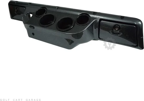 Vista 2 de Tablero personalizado para carros de golf Club Car DS – Fibra de Carbono