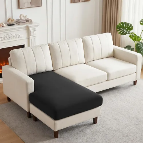 Vista 70 de KinCam - Fundas elásticas para cojines de sofá, fundas seccional para sofá en forma de L, fundas lavables para sofá, fundas para sofá