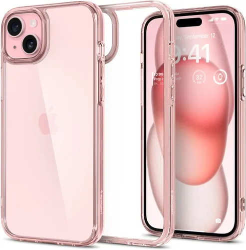 Vista 28 de Spigen Funda para iPhone 12 Mini, ultra híbrida, sin anillo magnético, antiamarilleo, transparente