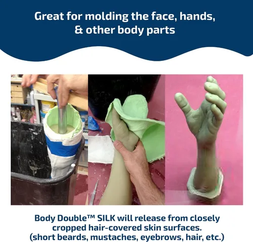 Vista 6 de Cuerpo Doble Seda Lifecasting Silicona - Unidad de Pinta