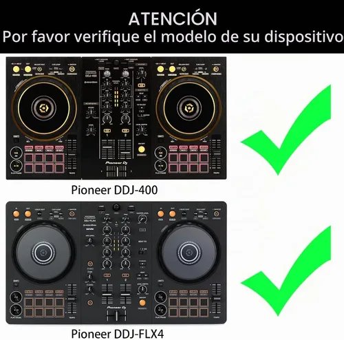 Vista 6 de Khanka estuche duro para Pioneer DJ DDJ-SB2 Control portátil de 2 canales para Serato DJ