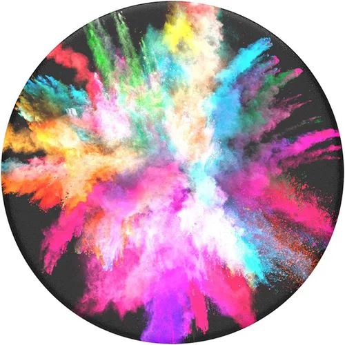 Vista 2 de PopSockets: Agarre para teléfono con soporte expandible, Pop Socket para teléfono - Color Burst Gloss