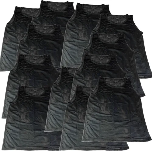 Vista 44 de BlueDot Trading Adult & Youth Scrimmage Training Vests for Soccer, Basketball & More – Available in 1, 6, 12, 24 Packs Naranja