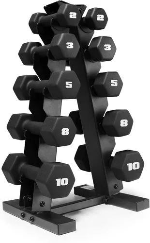 Vista 21 de CAP Pares y juegos de mancuernas de neopreno Barbell Negro