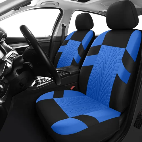 Vista 9 de Pariitadin - Juego de fundas de asiento de coche delanteras, fundas de asiento lavables y transpirables para coches, fundas de interior de coche